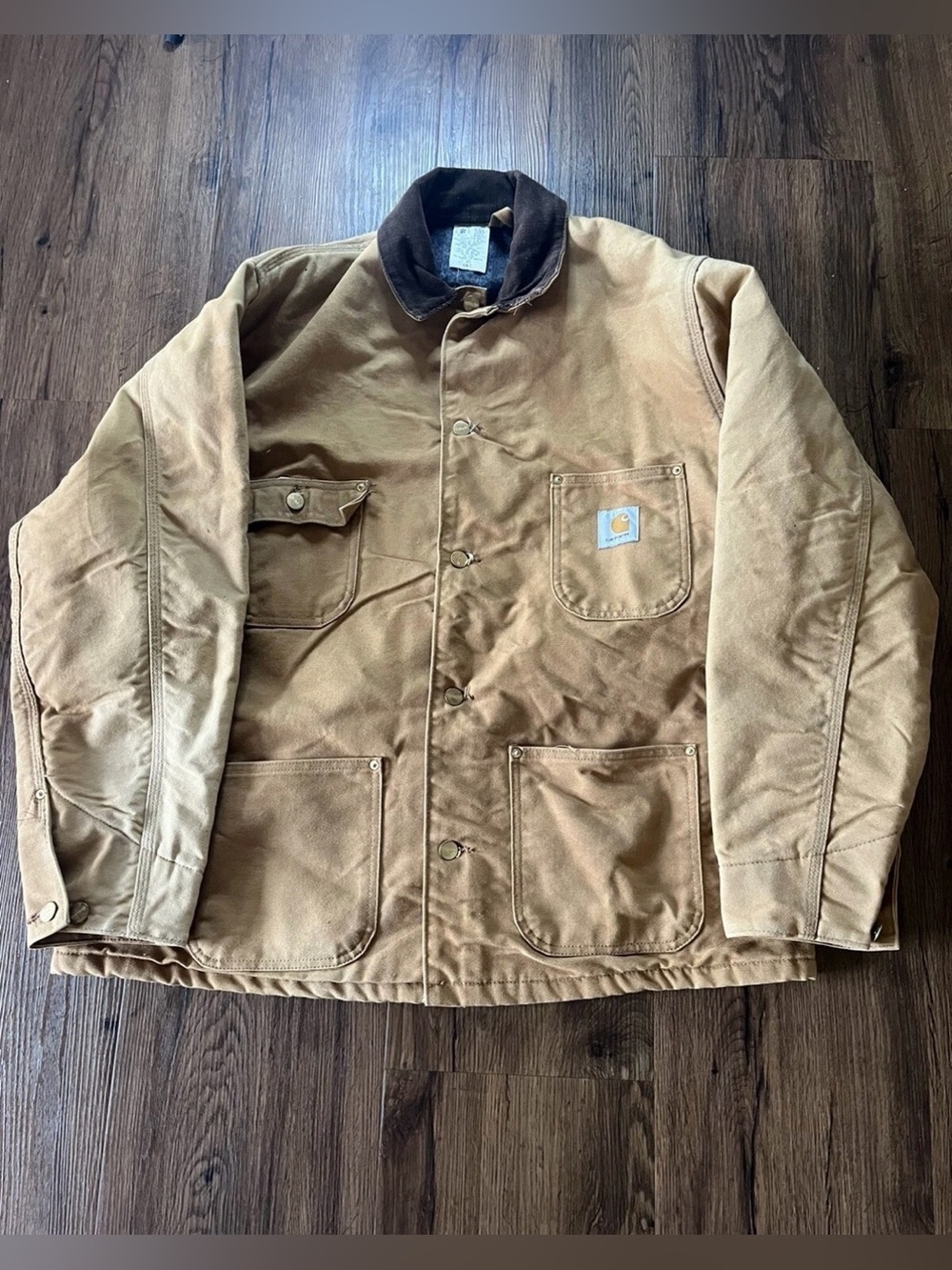 Vintage Carhartt blanket lined jacket Made in USA